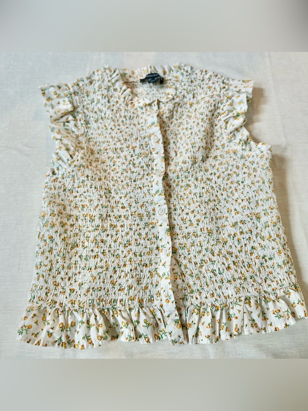 Primark smocked blouse sz XL